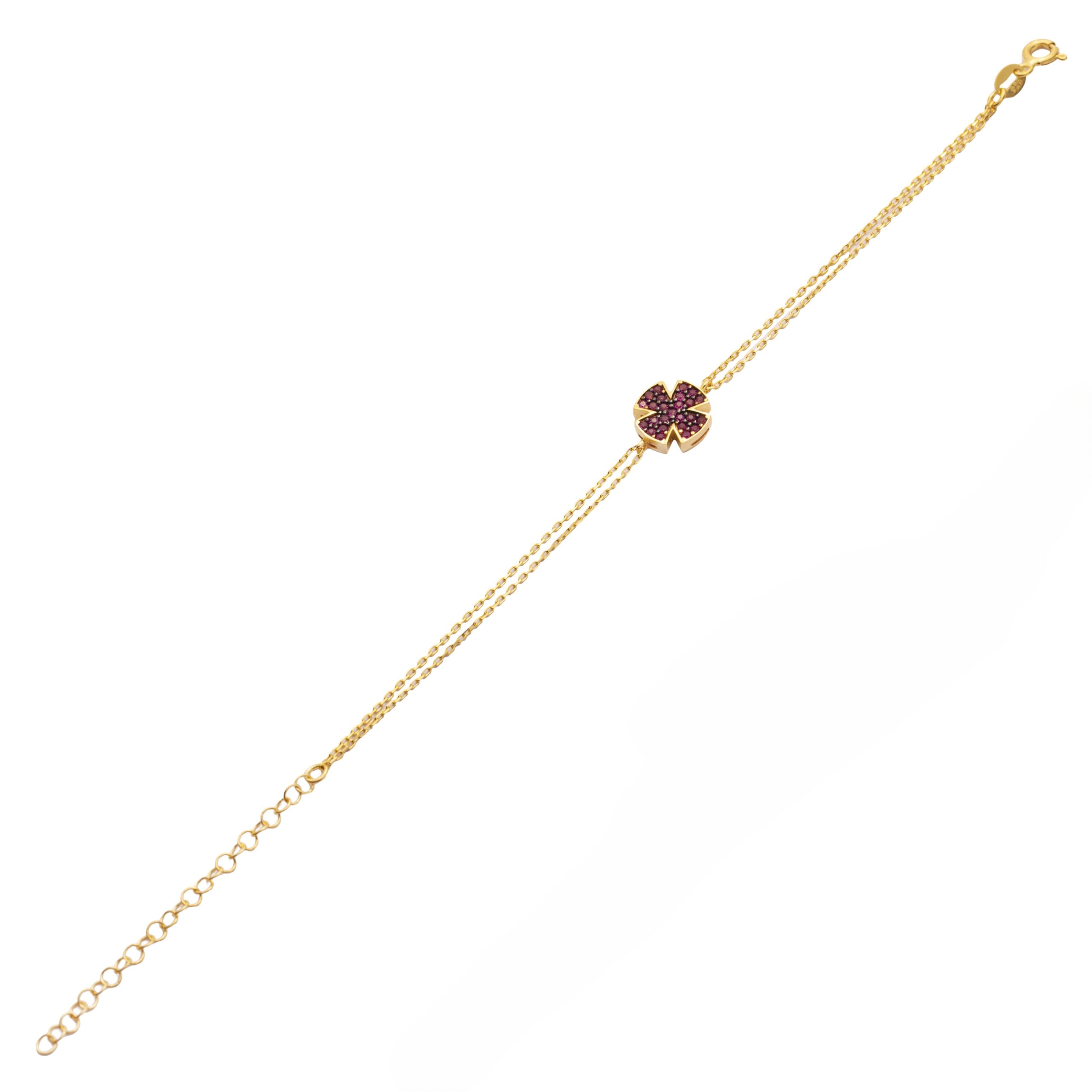 Bracelet Yaprak Quadrilobe