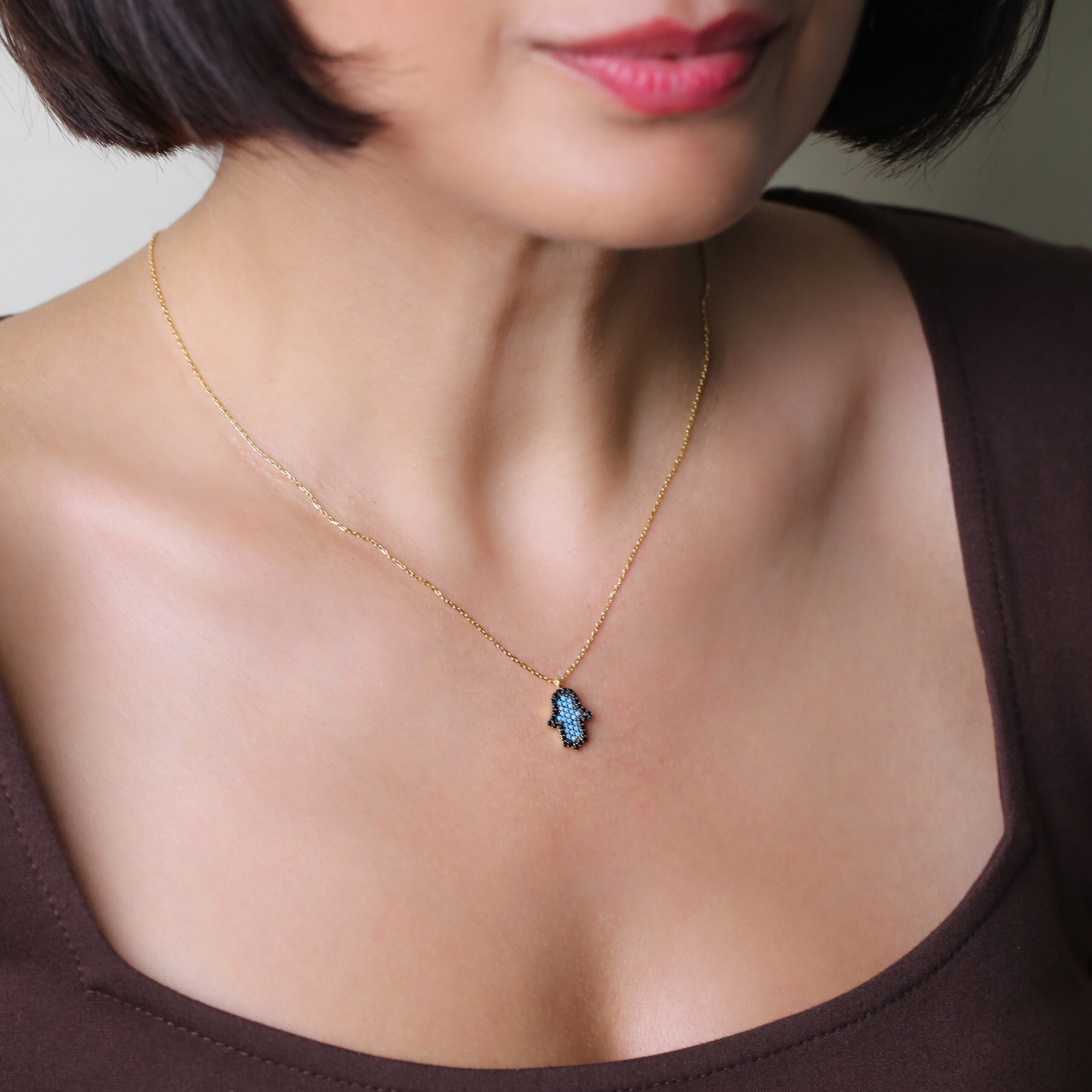 Collier Hamsa Root – Image 2