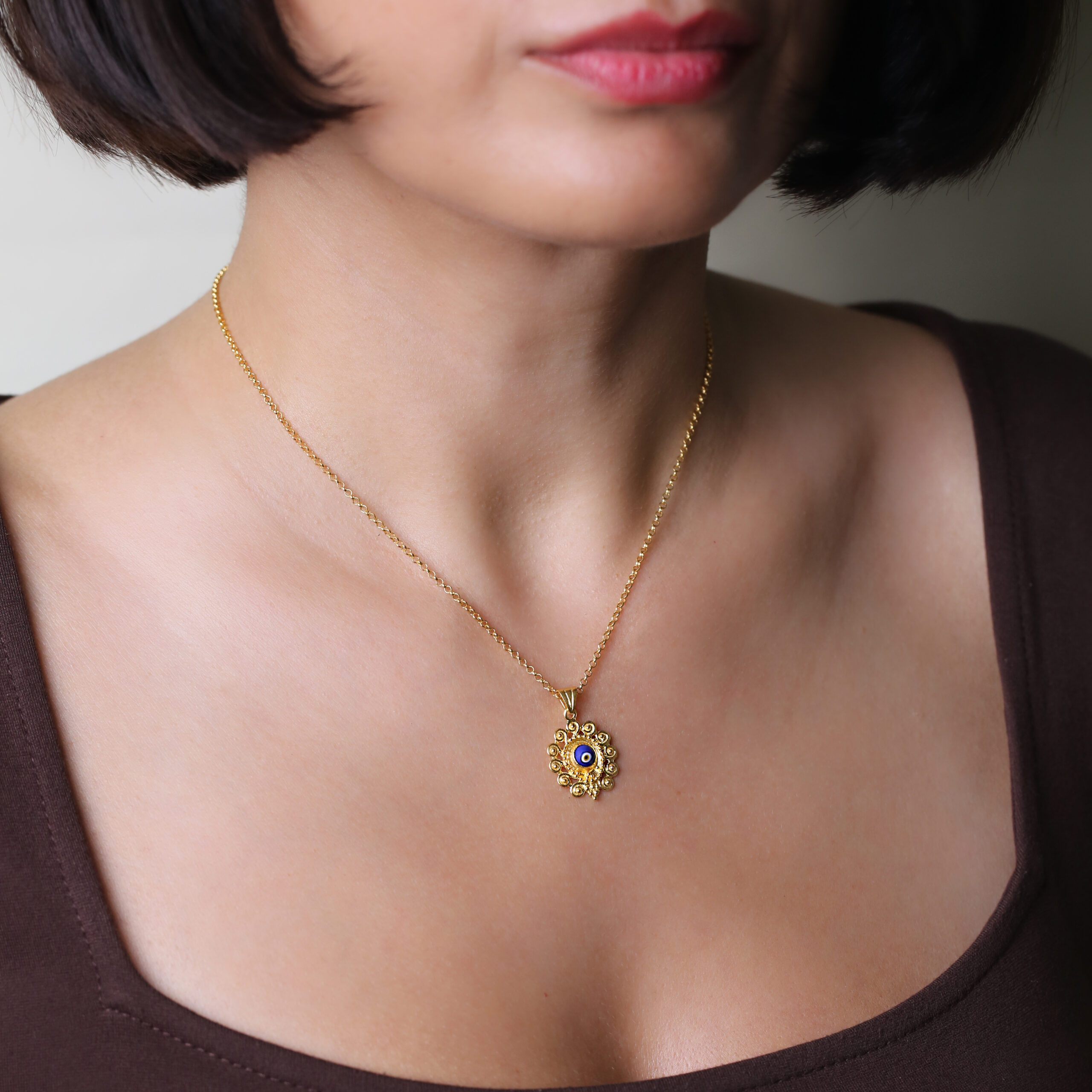 Collier Nazar Hélios Vintage – Image 3