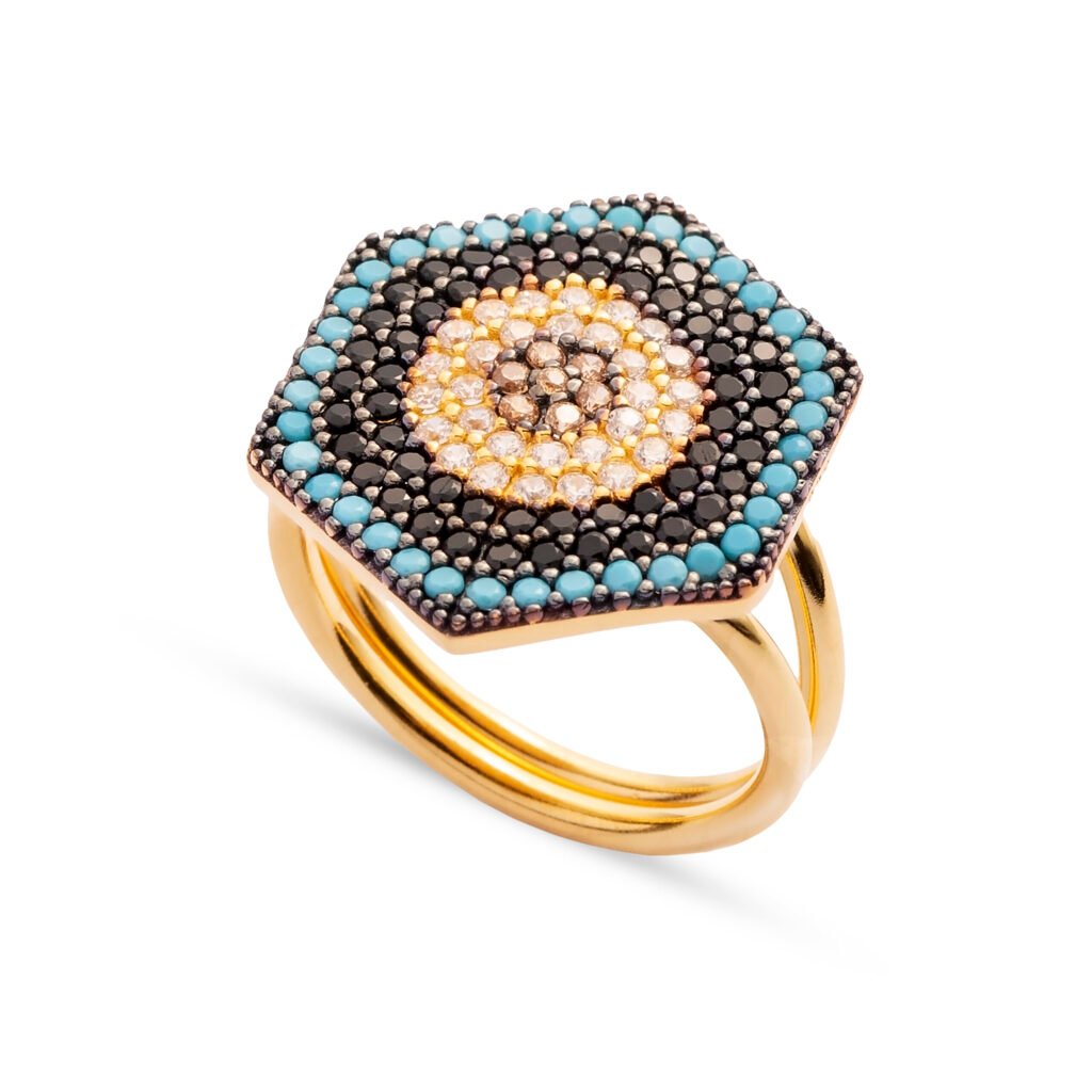 Bague Hexa-Nazar