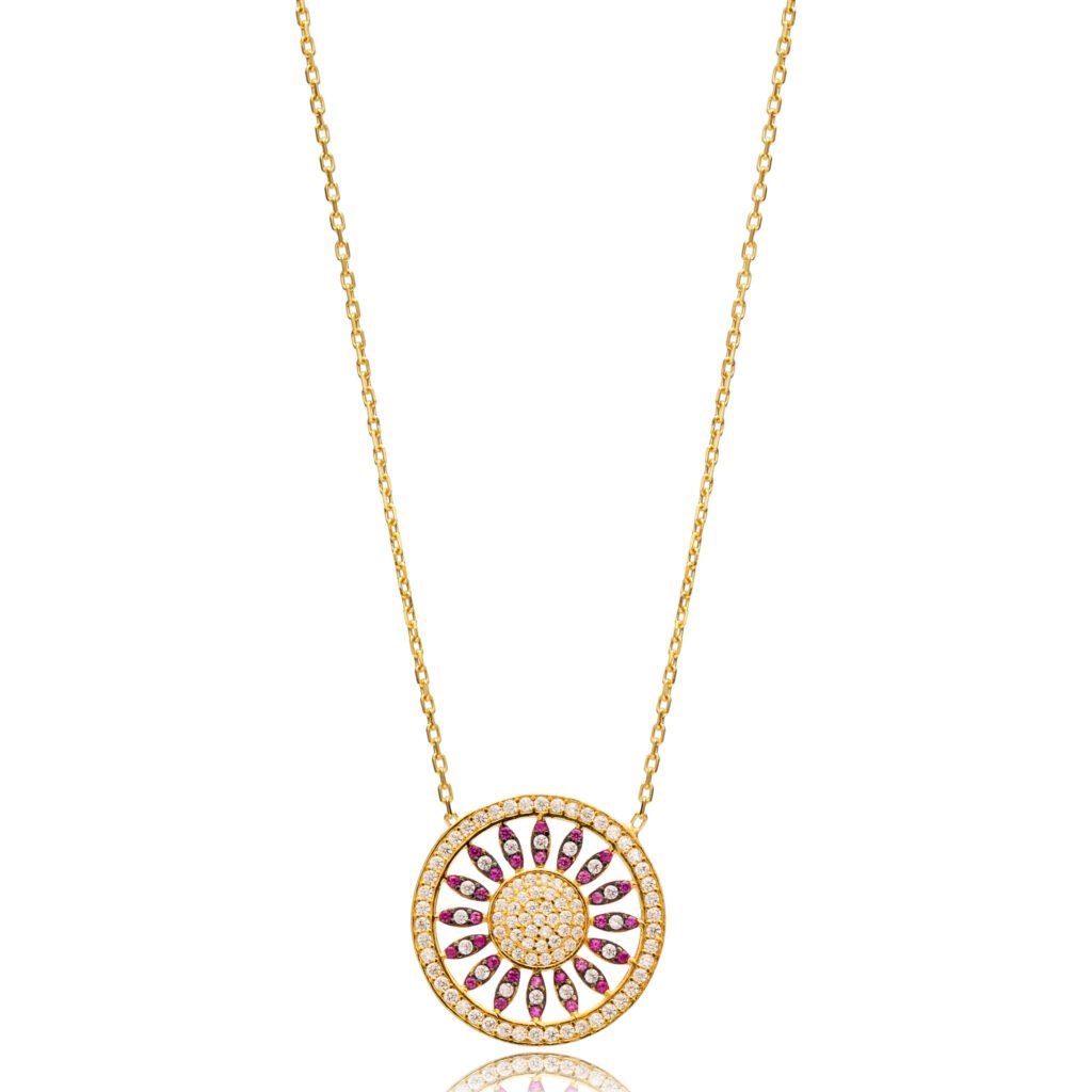 Collier Broderie Çarkıfelek