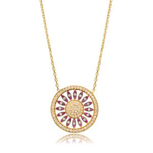 Collier Broderie Çarkıfelek