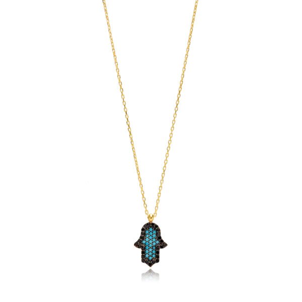 Collier Hamsa Root