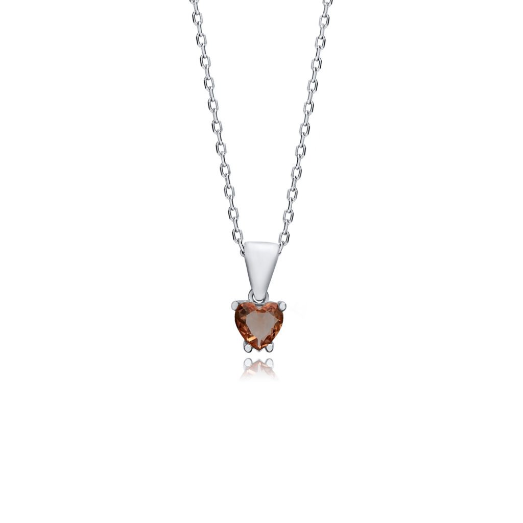 Collier Cœur Leyla Eclat